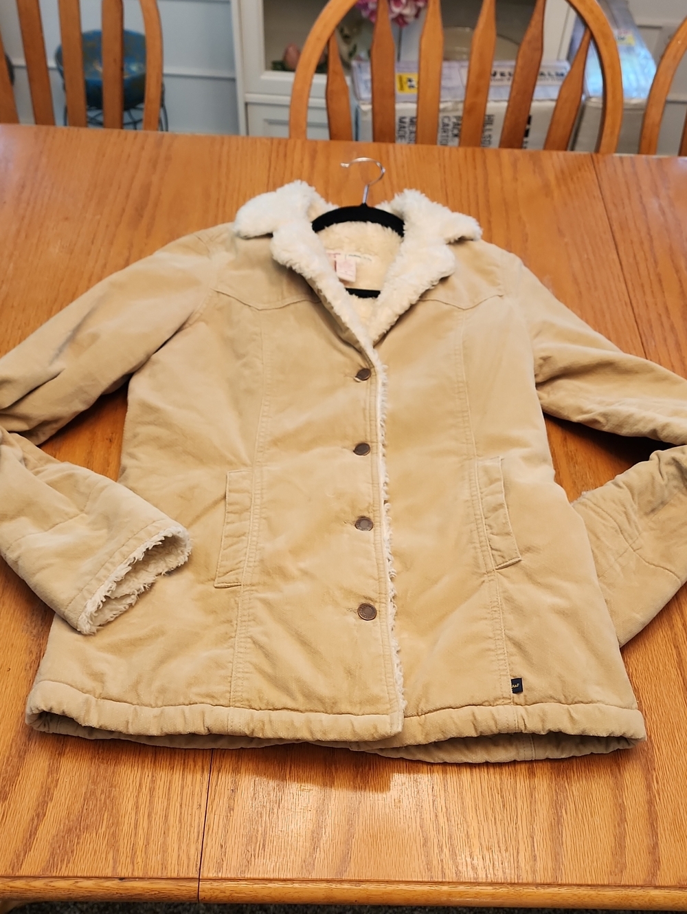 Abercrombie & Fitch Sherpa-Lined Coat - Picture 17 of 17